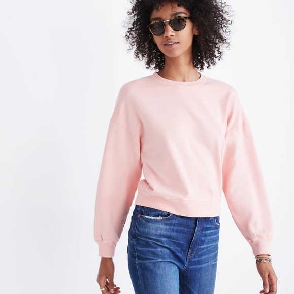 rivet & thread crop sweatshirt